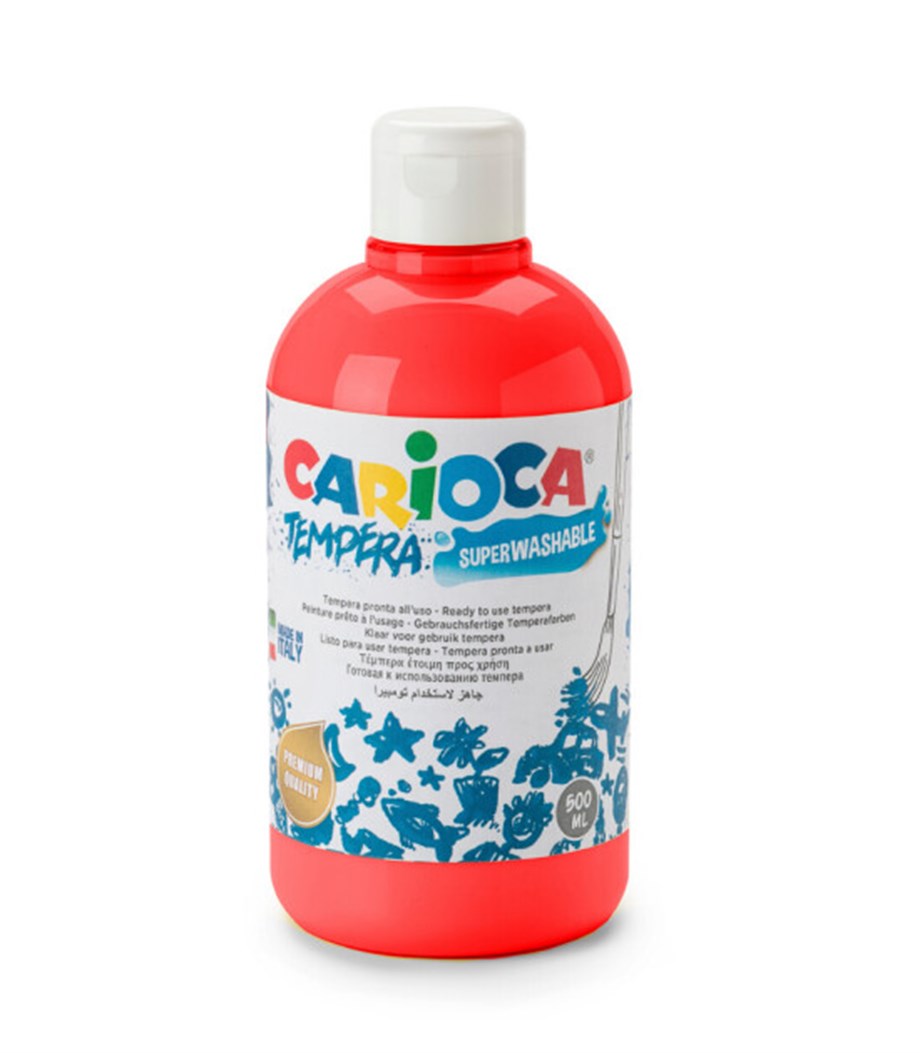 GUAJ BOYA (SÜPER YIKANABİLİR) 500 ML KIRMIZI