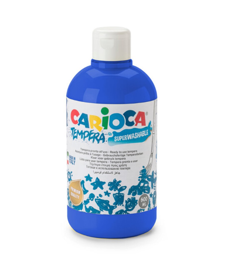GUAJ BOYA (SÜPER YIKANABİLİR) 500 ML KOBALT MAVİ 