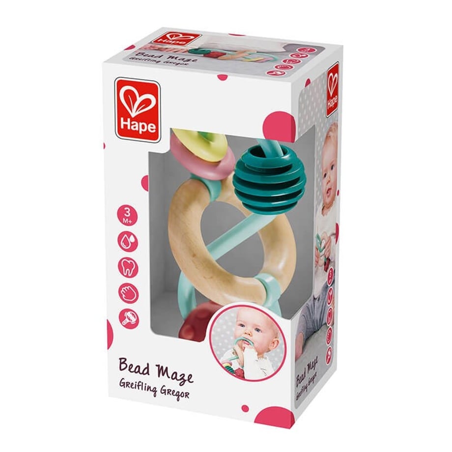 Hape Bead Maze Diş Kaşıyıcı 