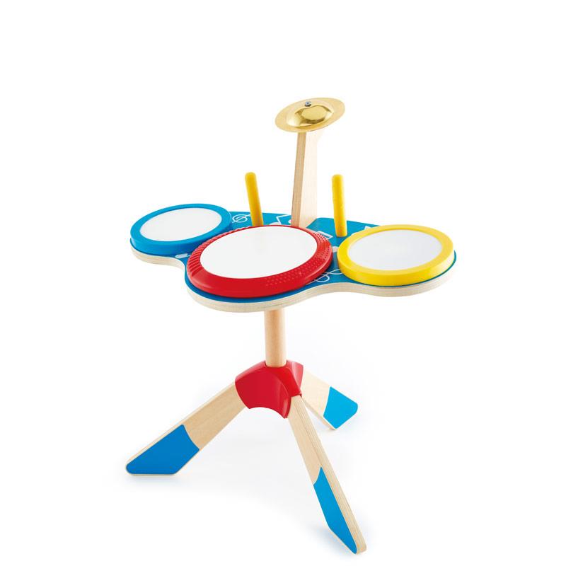 Hape Drum and Cymbal Oyuncak Davul Seti