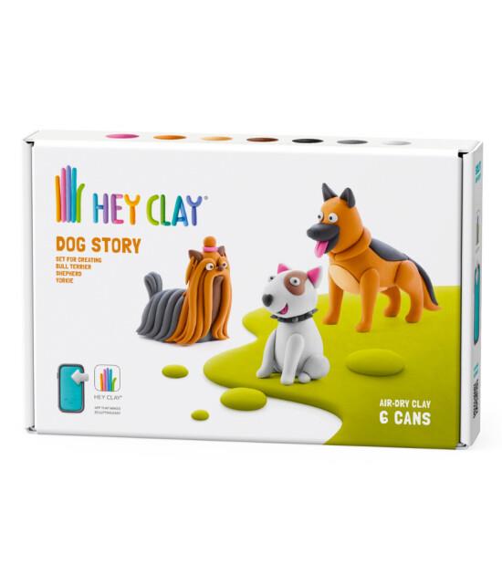 Hava ile Kuruyan Kil (6'lı kutu) - Köpek Hikayesi (Shepherd, Bull Terrier, Yorkie)