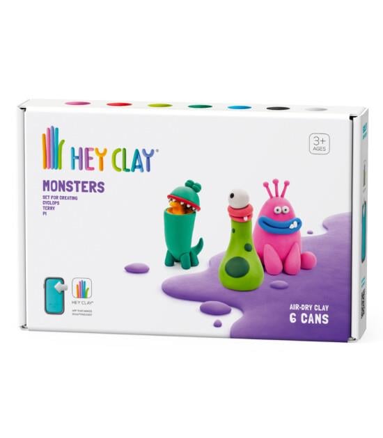 Hava ile Kuruyan Kil (6'lı kutu) - Monsters (Cyclops, Terry, Pi)