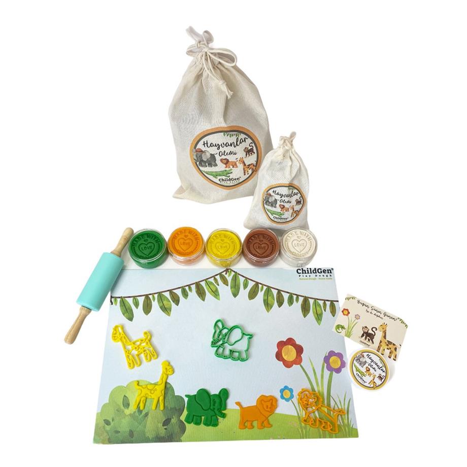 Hayvanlar Oyun Hamuru Seti