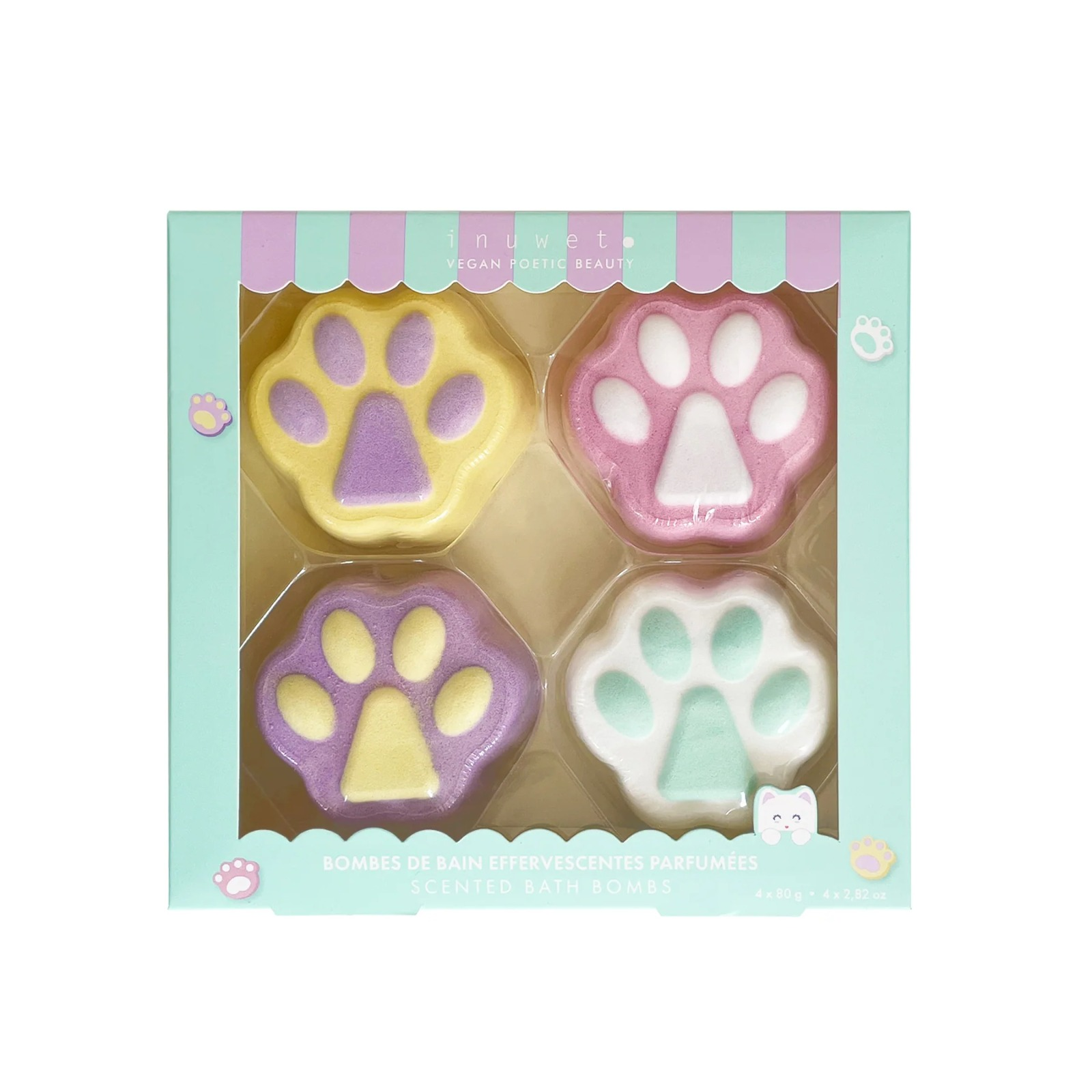 INUWET COFFRET FIZZERS CATS FIZZERSGIFT SET VINFIZ2