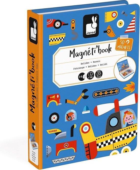 Janod Mıknatslı Oyun Kitabı- Araçlar