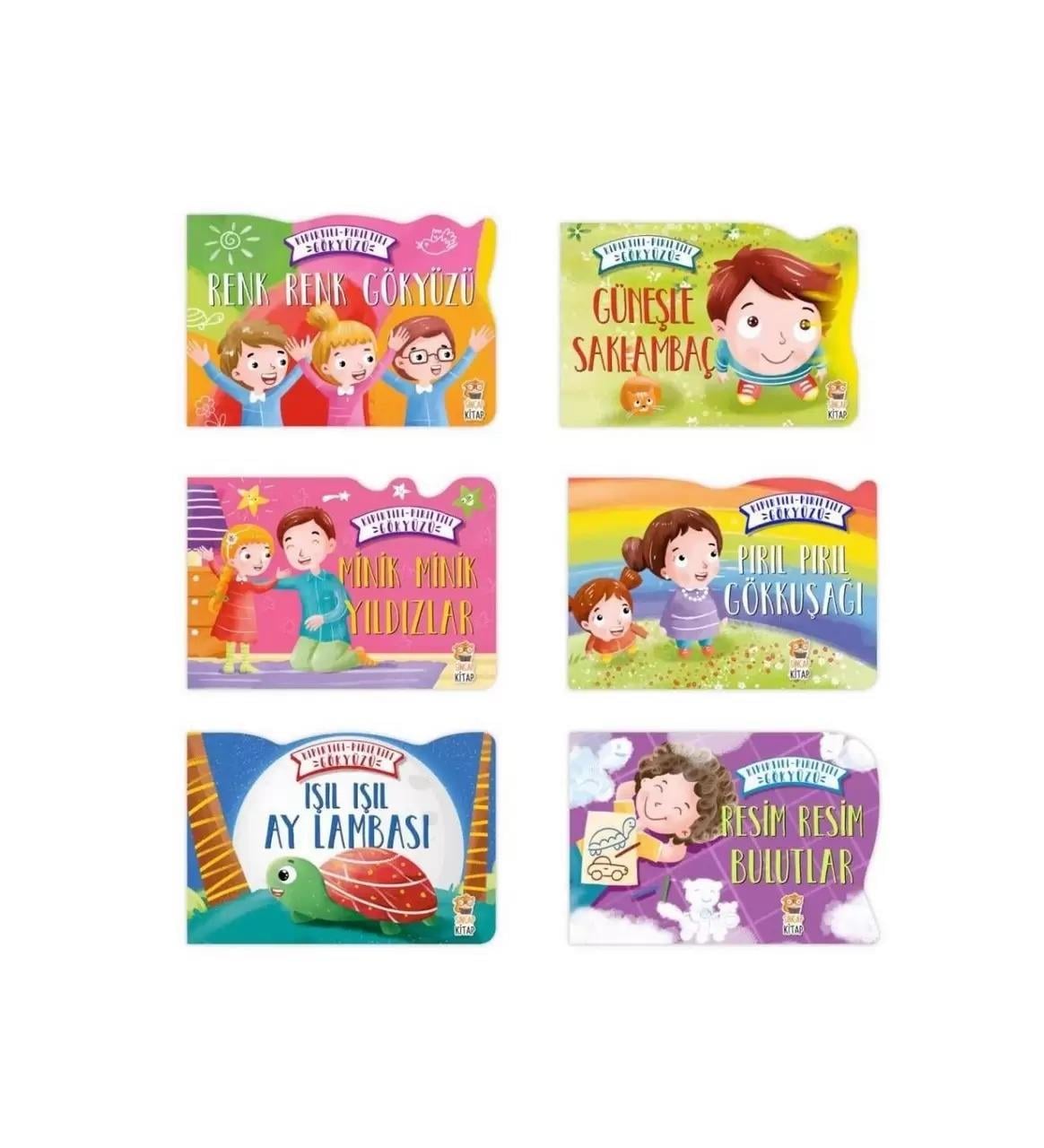 Kıpırtılı Pırıltılı Gökyüzü Seti (6 Kitap)
