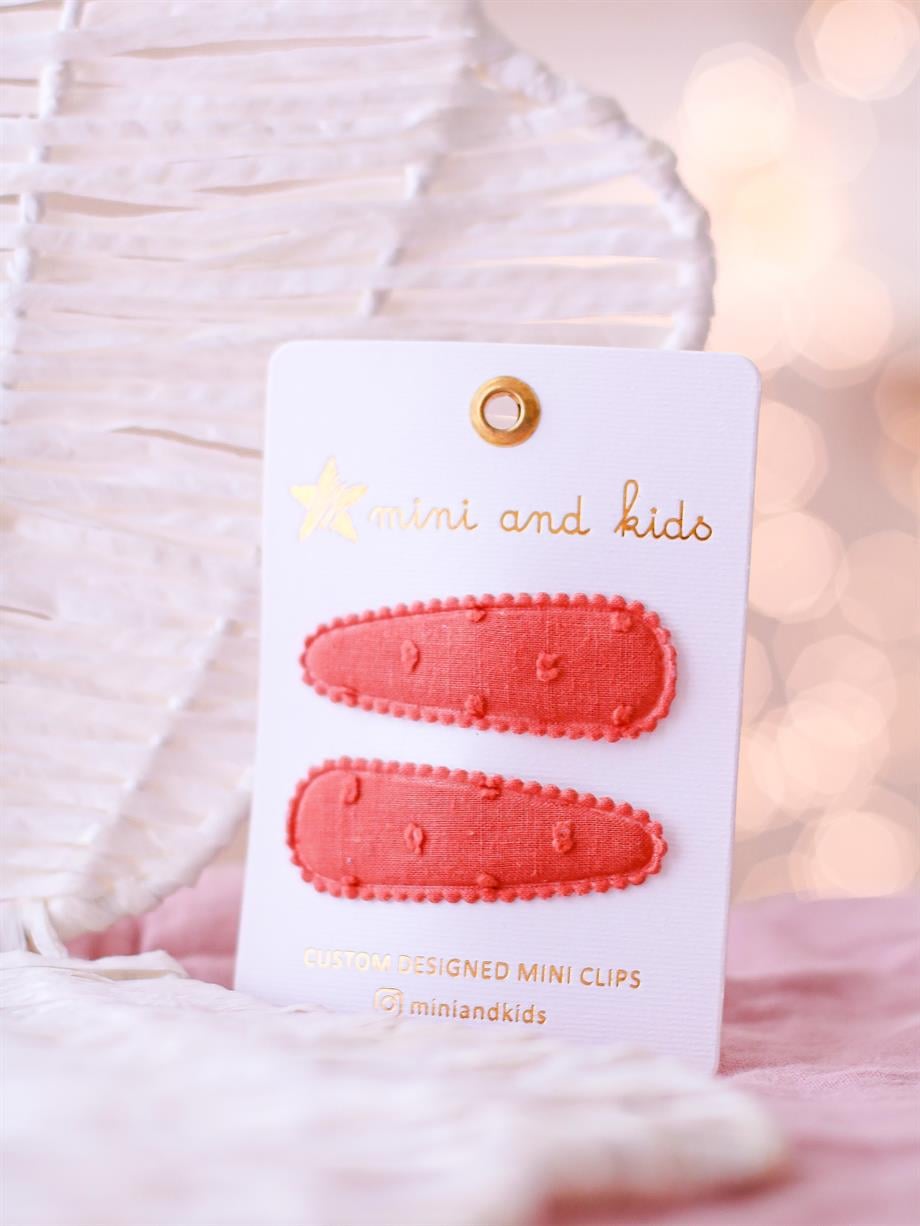 Klips Toka-Terracota