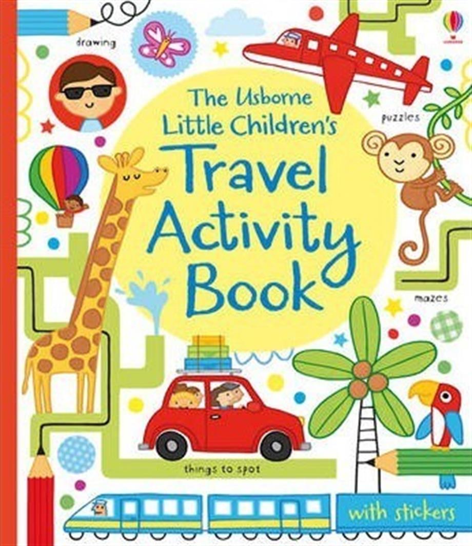 Little Childrens Travel Activity Book
