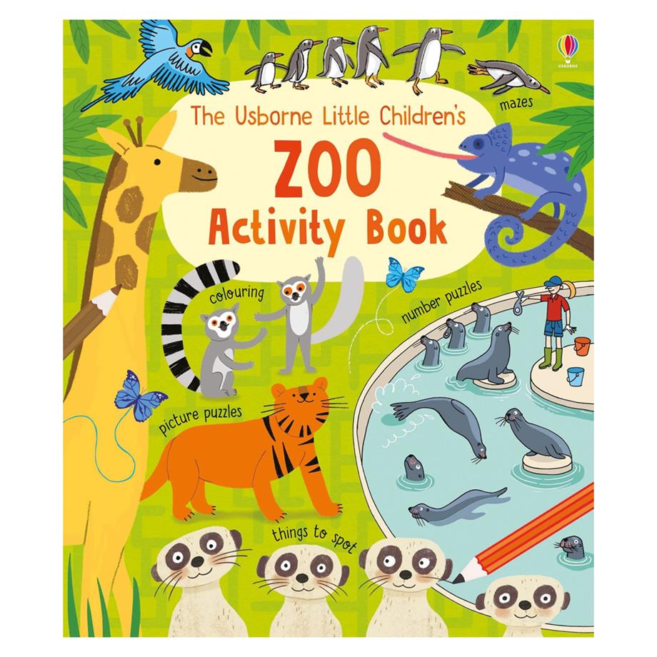 Little Childrens Zoo Activity Book