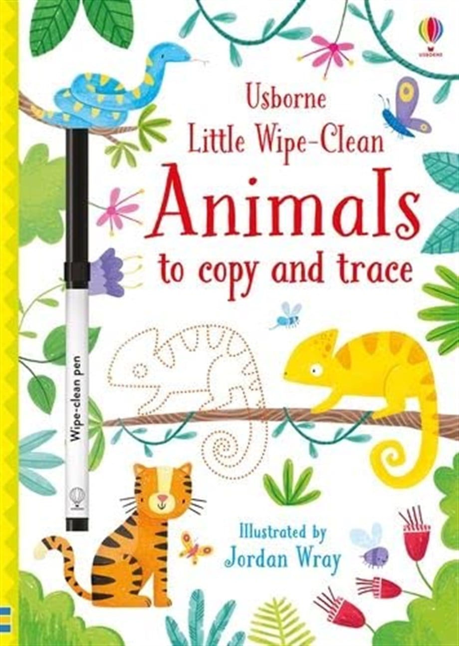 LITTLE WIPE-CLEAN ANIMALS TO COPY AND TRACE