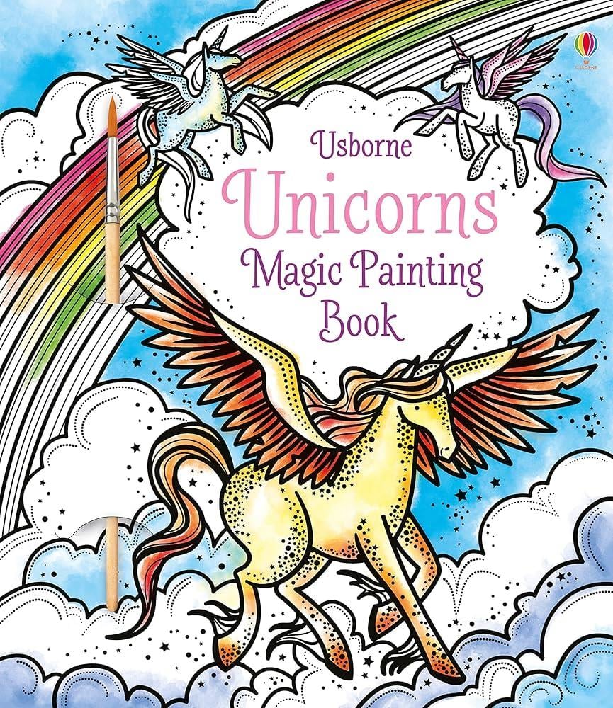 Magic Painting Book: Unicorn World