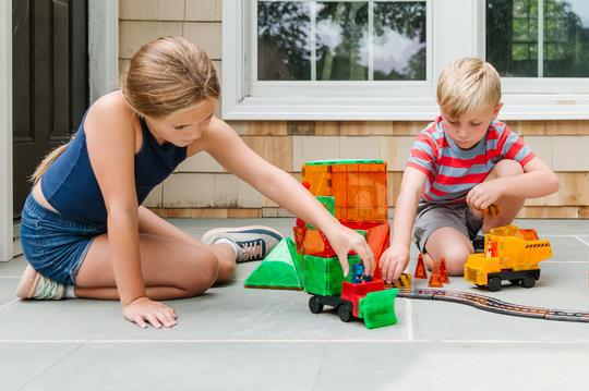 Magna-Tiles Builder XL - İnşaat XL 50 Parça
