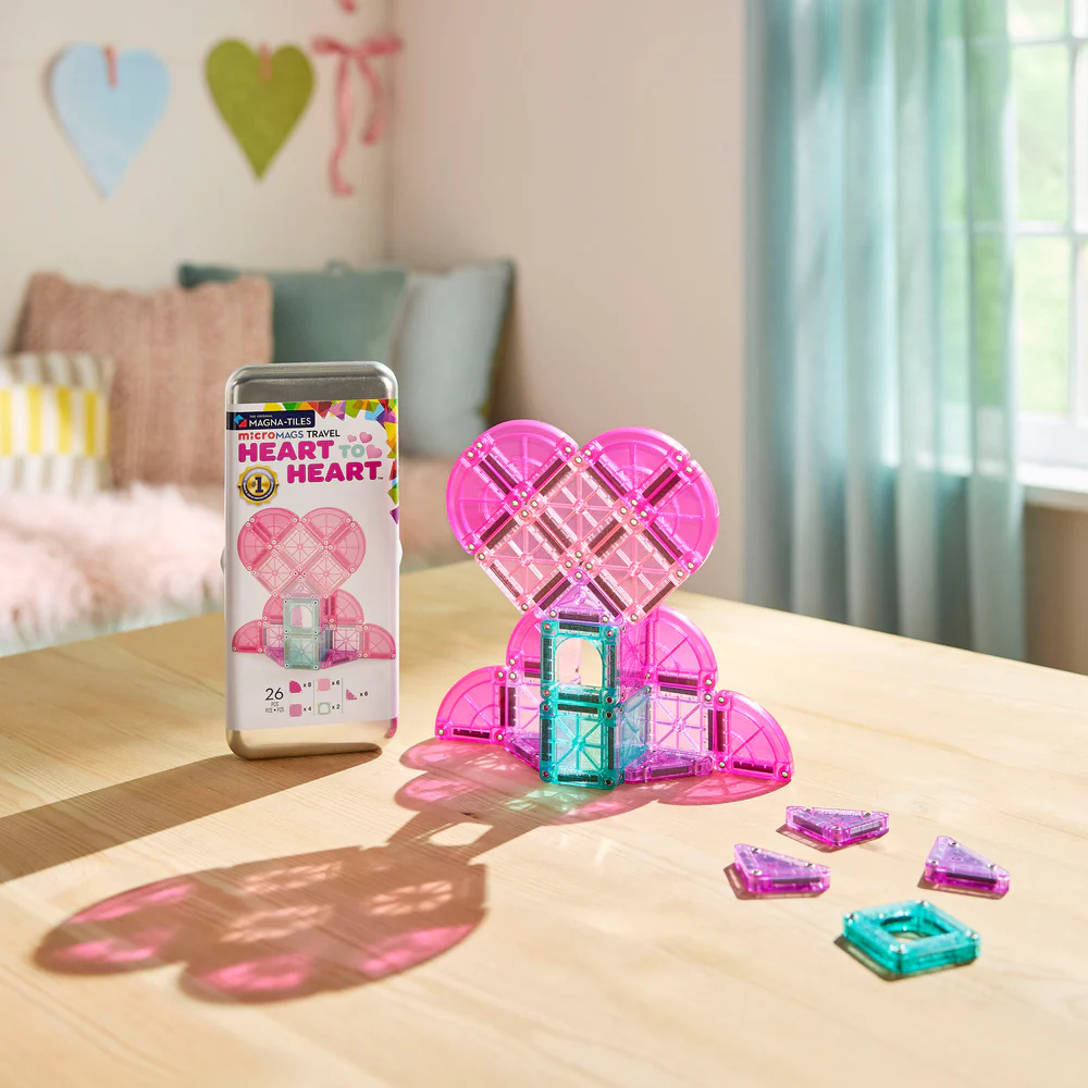 MAGNA-TILES® - Travel Set - Kalpli Set Manyetik Bloklar - 26 Parça
