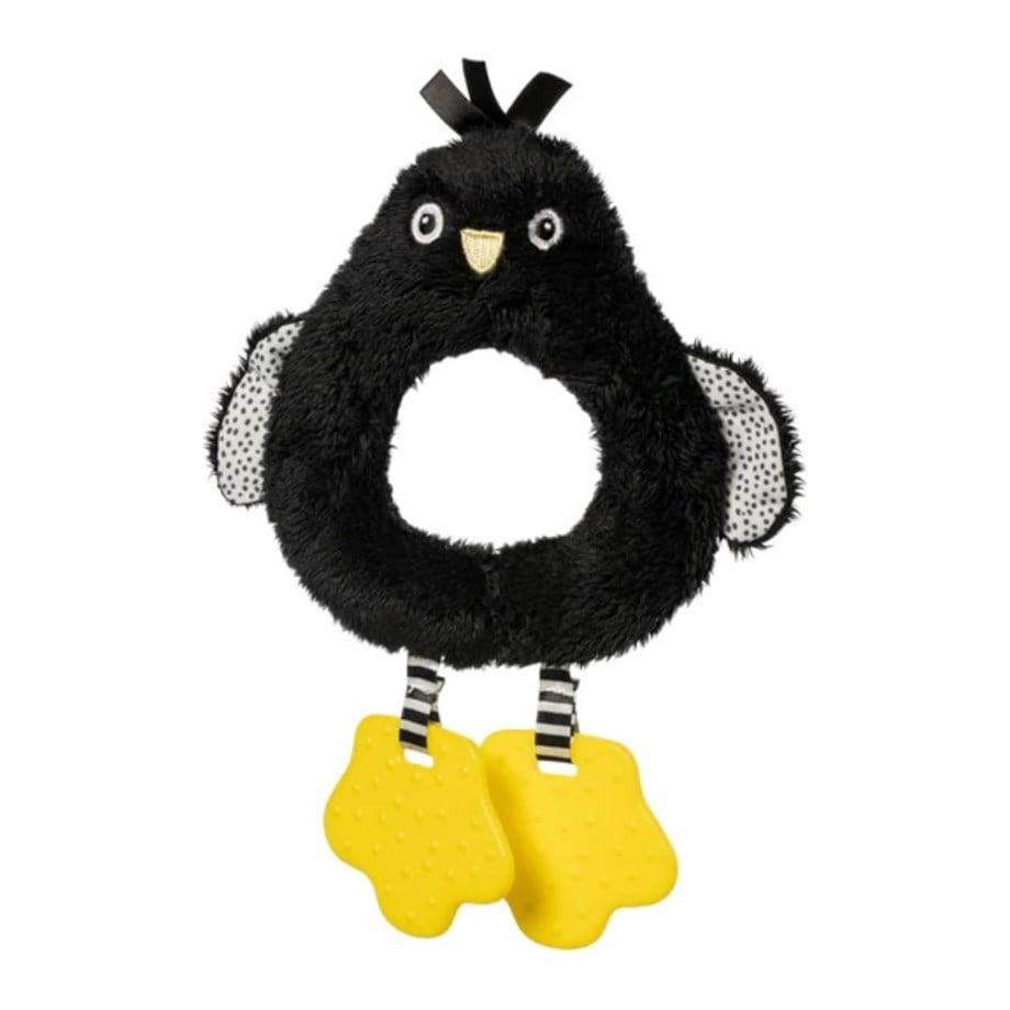Manhattan Toy Diş Kaşıyıcı ve Çıngırak - Penguen 