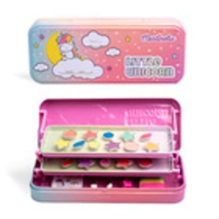 Martinelia Metal Kutulu 3 Katlı Makyaj Seti - Little Unicorn