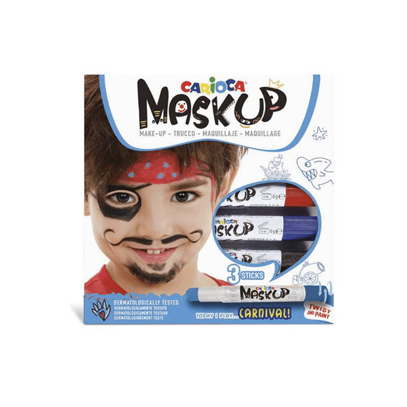 MASK UP YÜZ BOYASI – KARNAVAL (3 RENK)