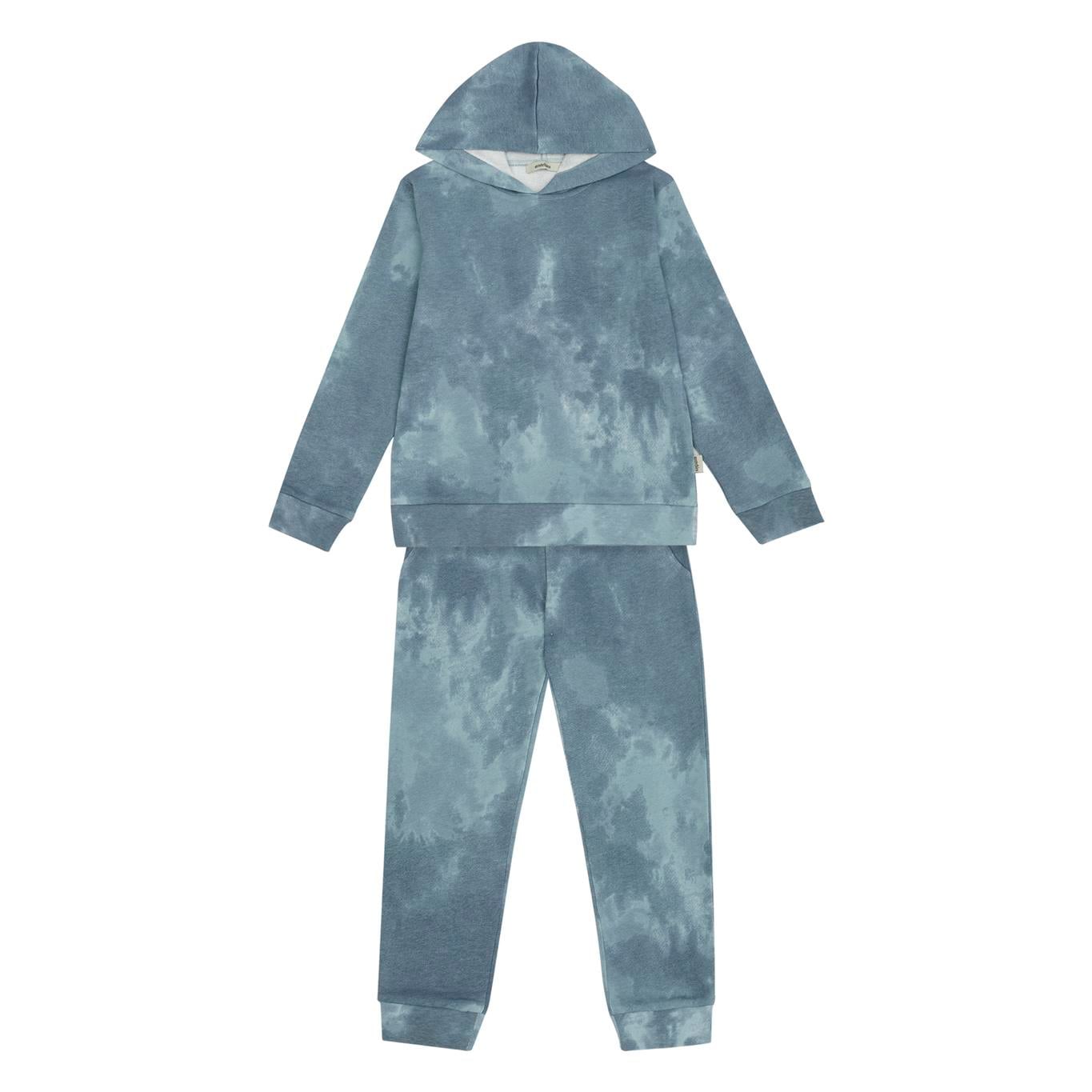 Mavi Batik Eşofman Takımı