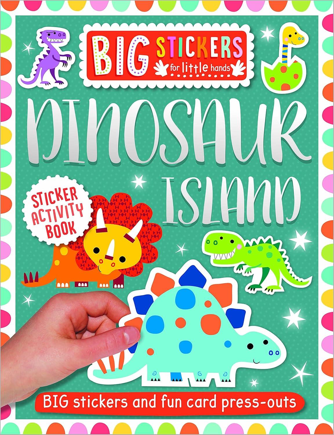 MBI - Big Stickers for Little Hands Dinosaur Island