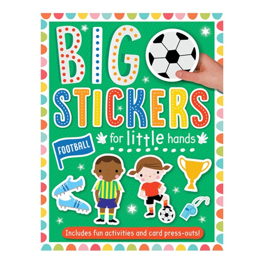 MBI - Big Stickers for Little Hands Football