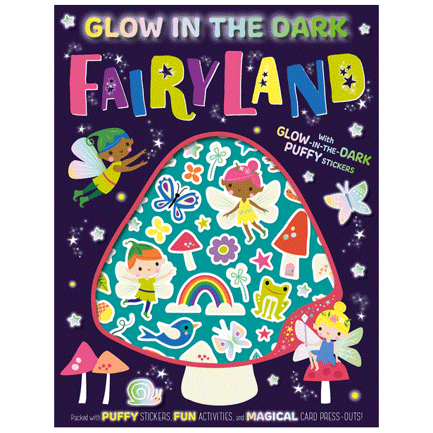 MBI - Glow in the Dark Fairyland Activity Book