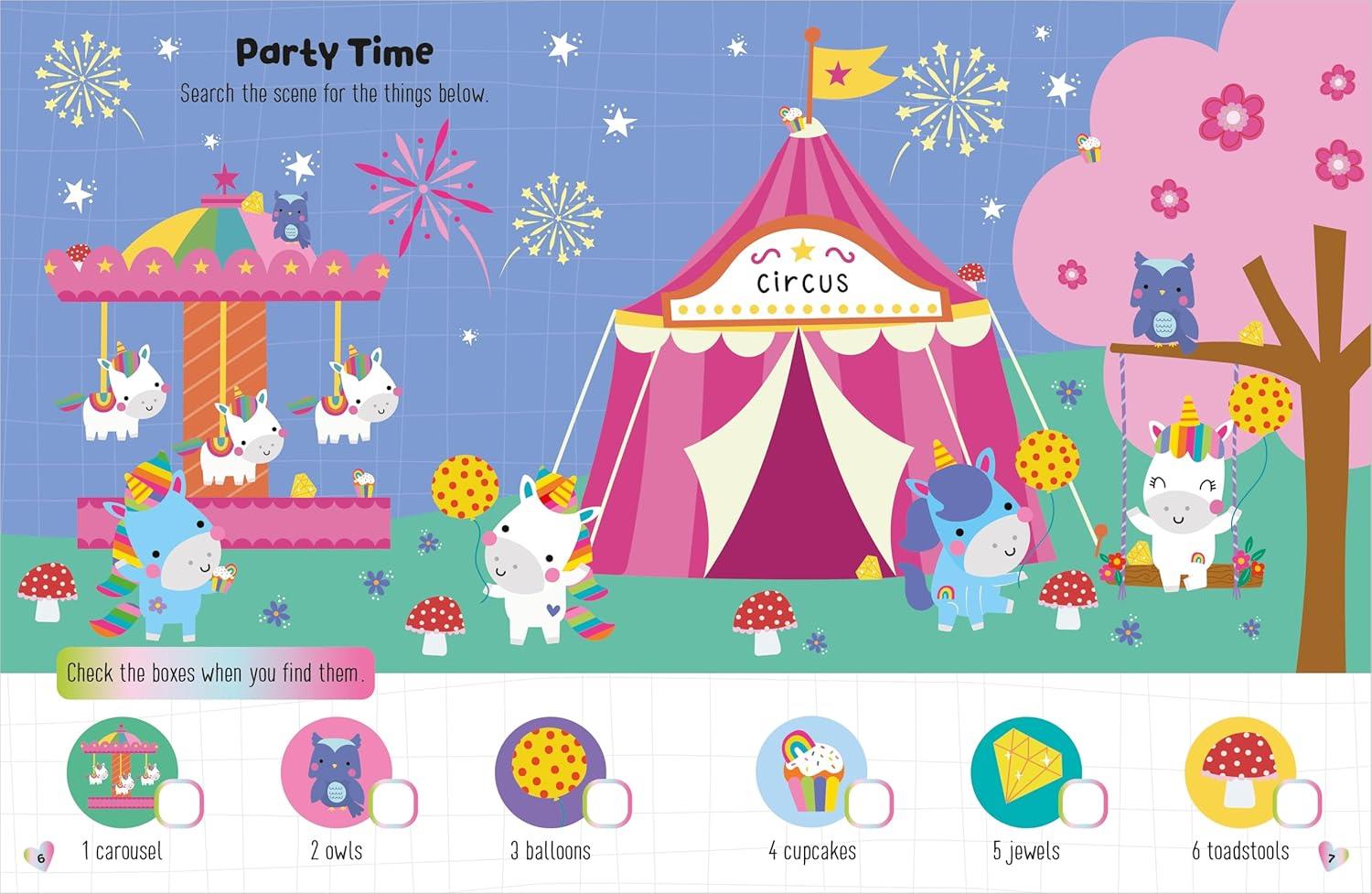 MBI - Glow in the Dark Unicorns Activity Book