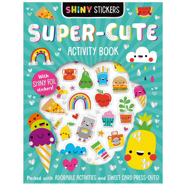 MBI - Shiny Stickers Super-Cute Activity Book