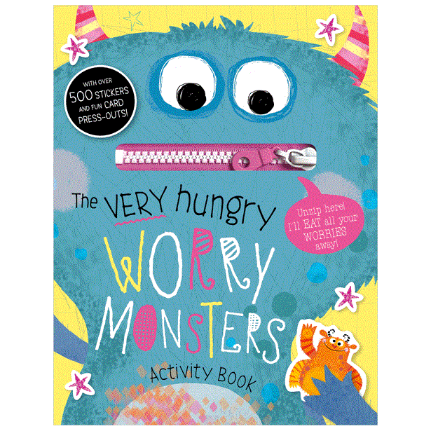 MBI - The Very Hungry Worry Monsters Sticker Activity Book