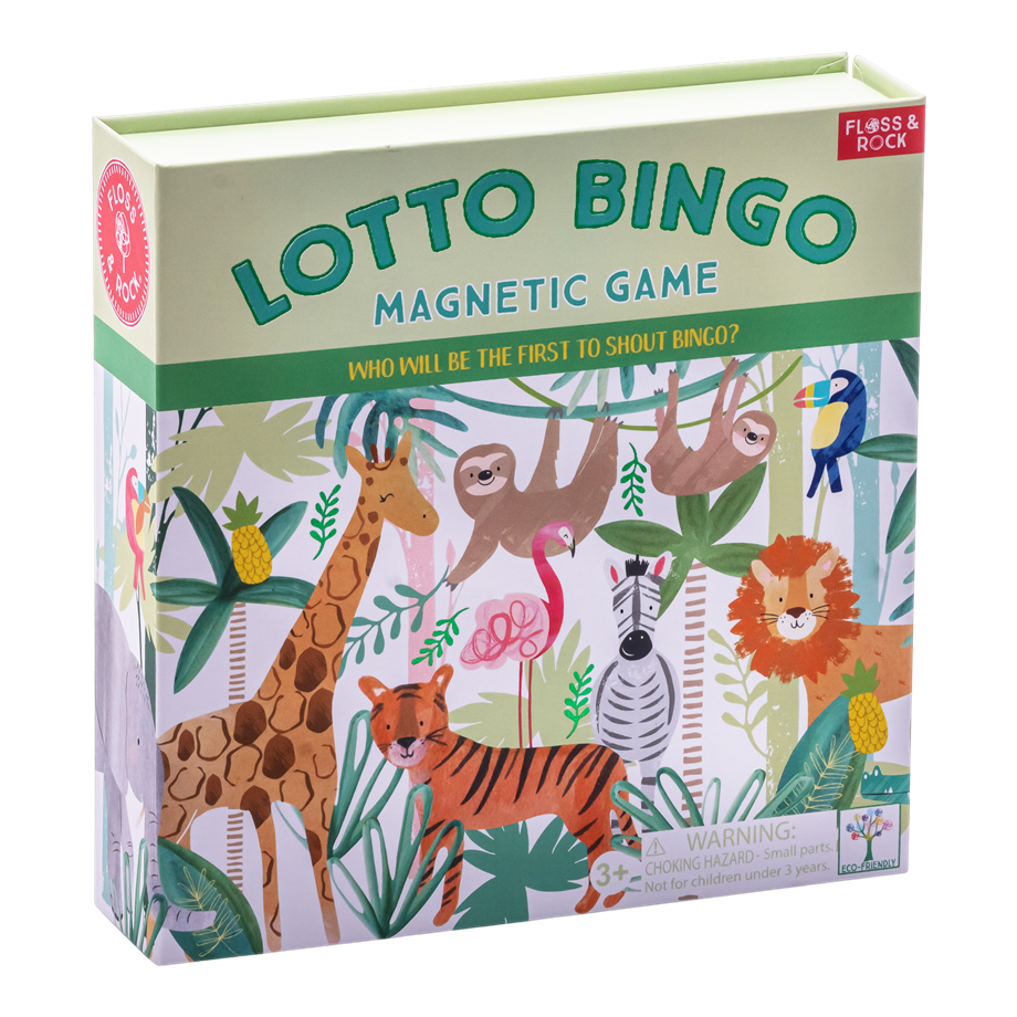 Mıknatıslı Bingo Şans Oyunu / Jungle 