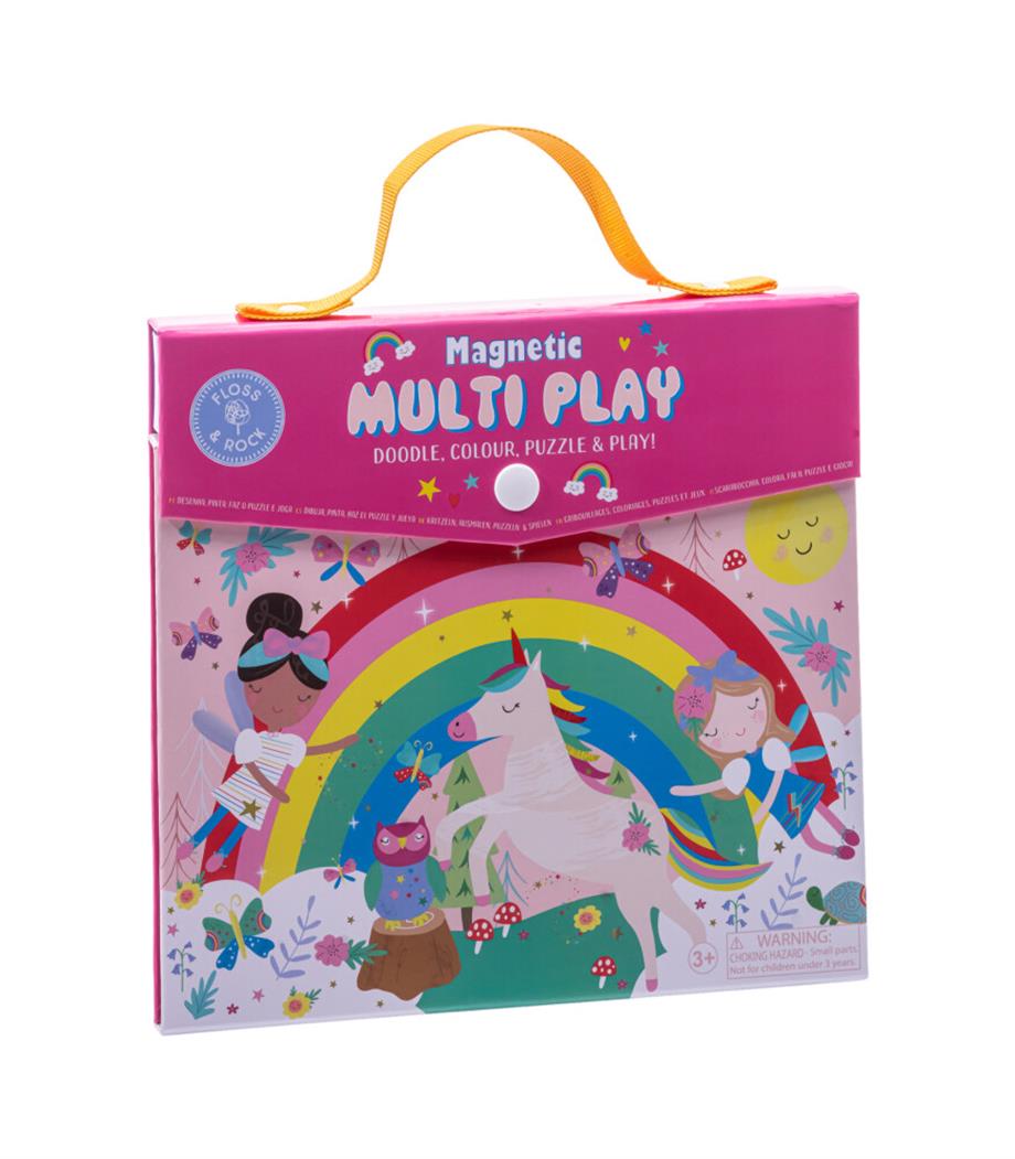 Mıknatıslı Çoklu Oyun Seti / Rainbow Fairy 