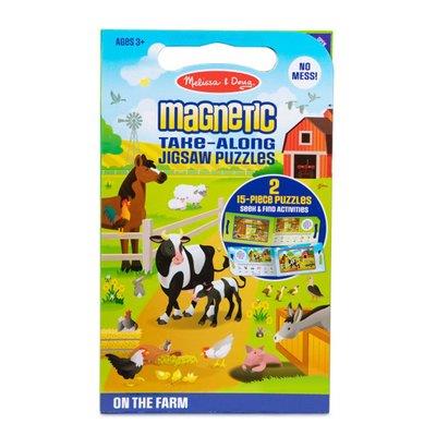Mıknatıslı Yapboz Seti - 2x15 - Çiftlik
