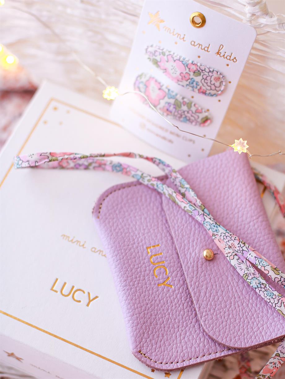 Mini Deri Çanta-Lilac