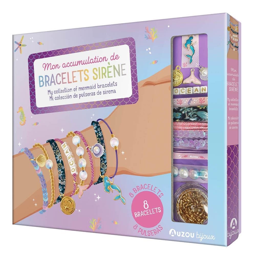 Mon accumulation de bracelets sirene
