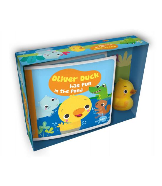 My First Bath Book & Toy: Oliver Duck Has Fun in the Pond