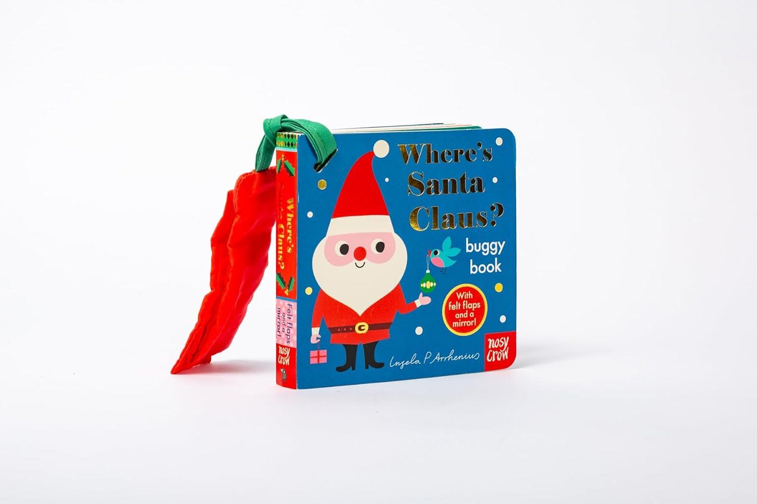 NC - Felt Flaps - Santa - Buggy Book