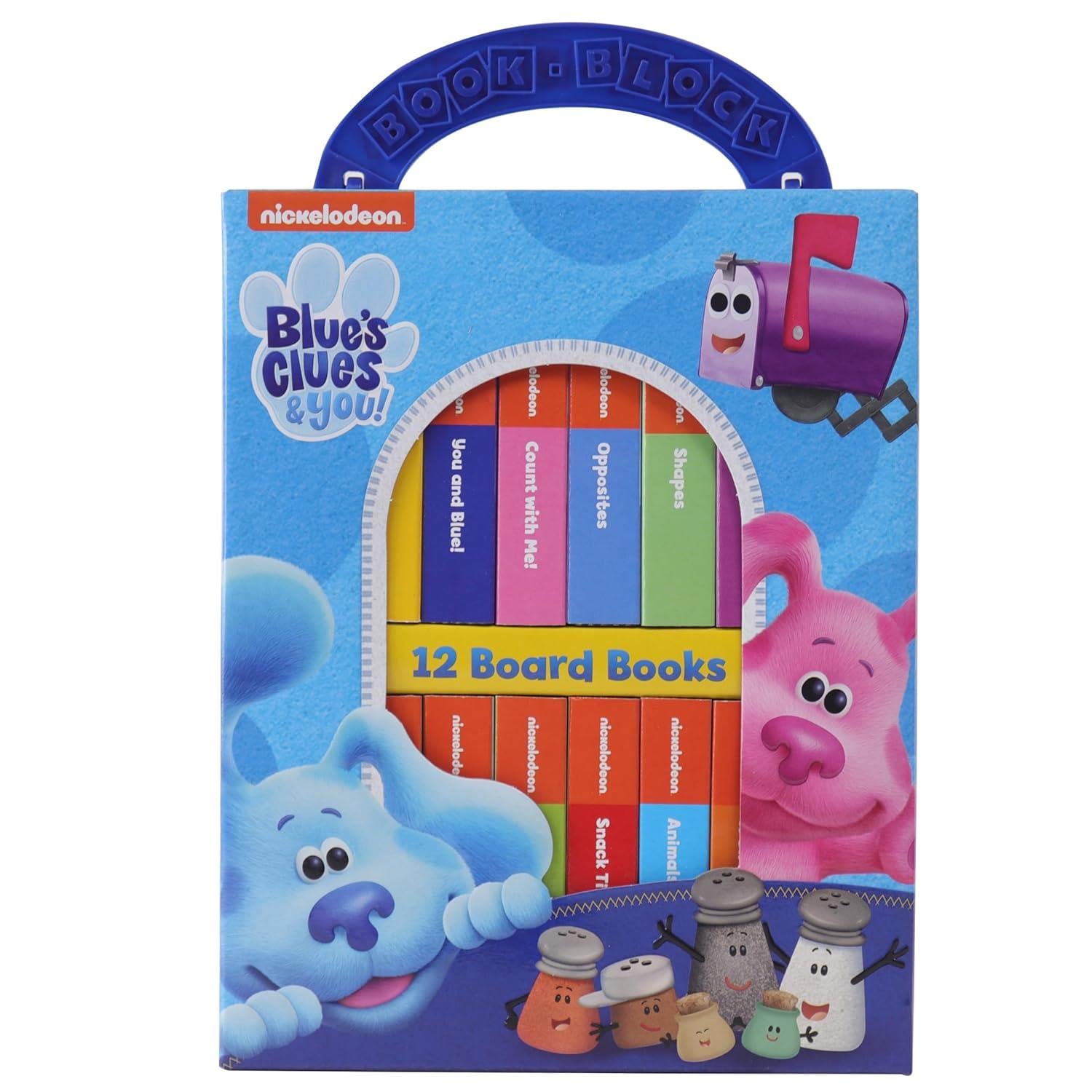 Nickelodeon Blue's Clues & You!: My First Library Board Book Block 12-Book Set