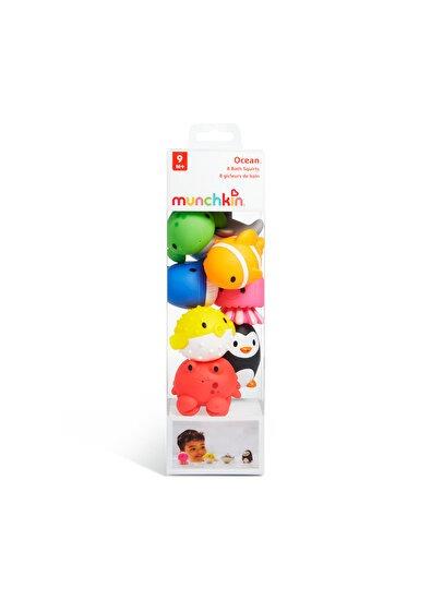 Okyanus Hayvanları İle Banyo Fışkırtmaları, 8'li Paket