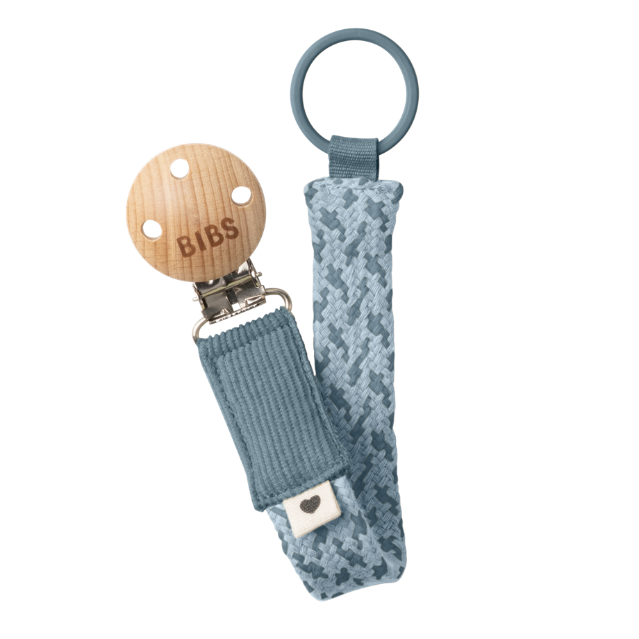 Paci Braid Emzik Askısı  - Petrol / Baby Blue
