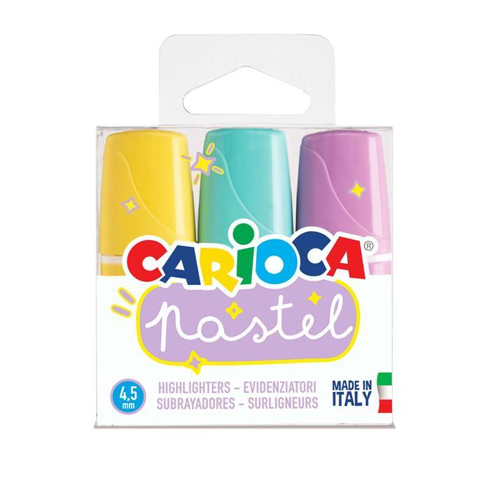 PASTEL RENKLER MİNİ İŞARETLEME KALEMİ 3'LÜ