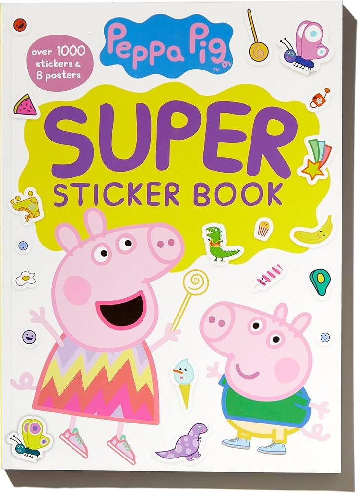 Peppa Pig Super Stickers Activity Book