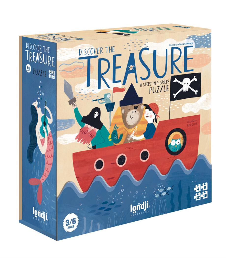 Puzzle - Discover the treasure