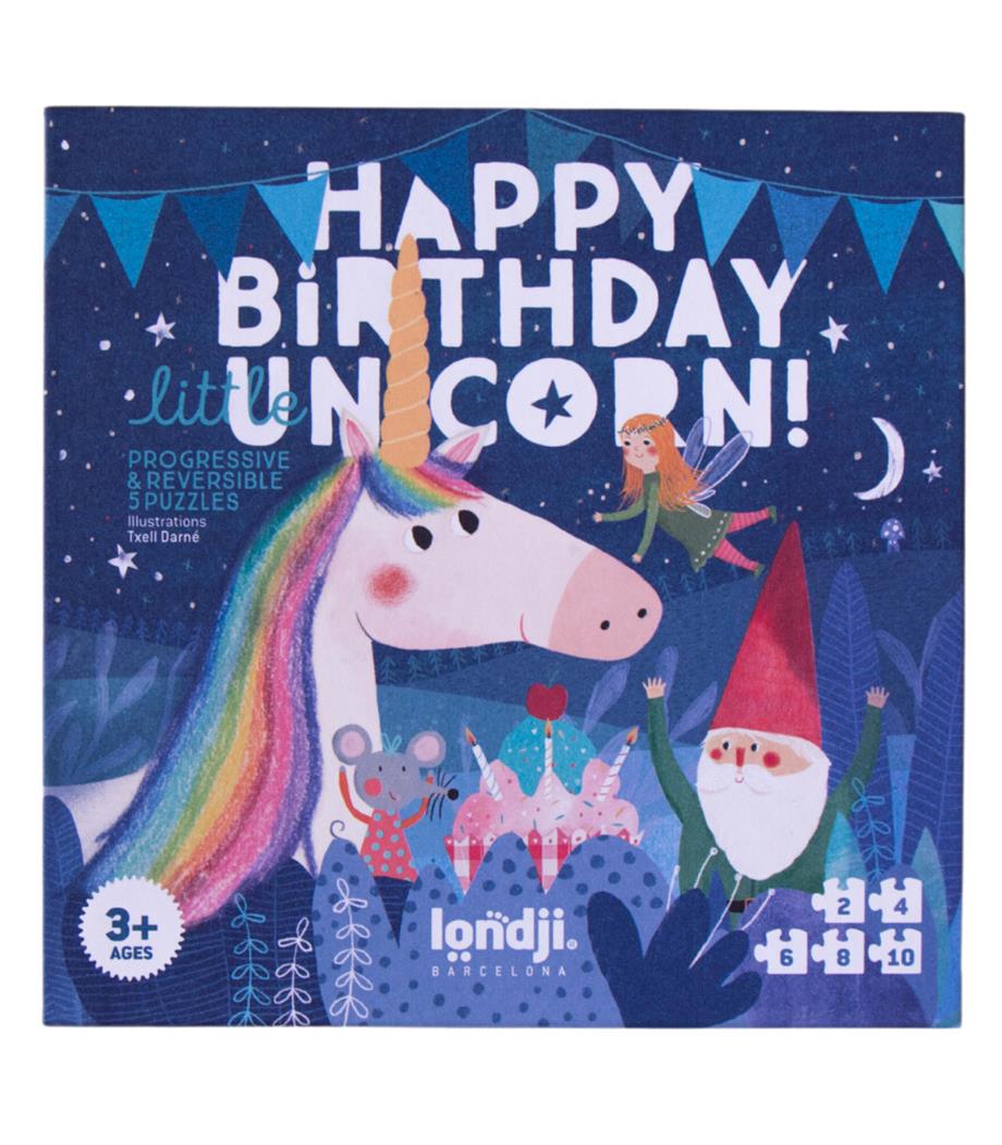 Puzzle - Happy Birtday Unicorn!