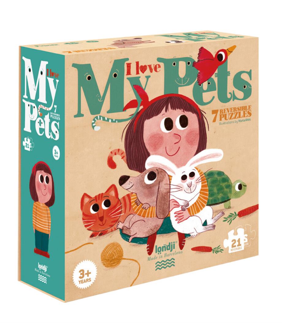 Puzzle - I love my pets puzzle 