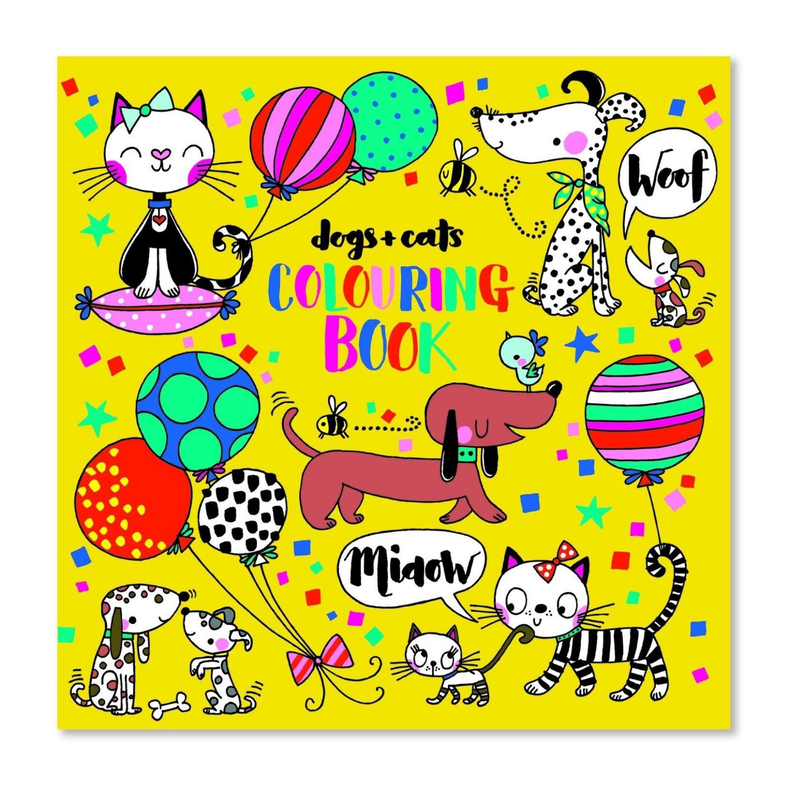 RACHEL ELLEN Boyama Kitabı / Dogs & Cats