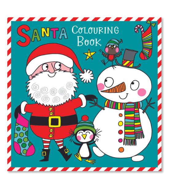 RACHEL ELLEN Boyama Kitabı / Santa & Snowman