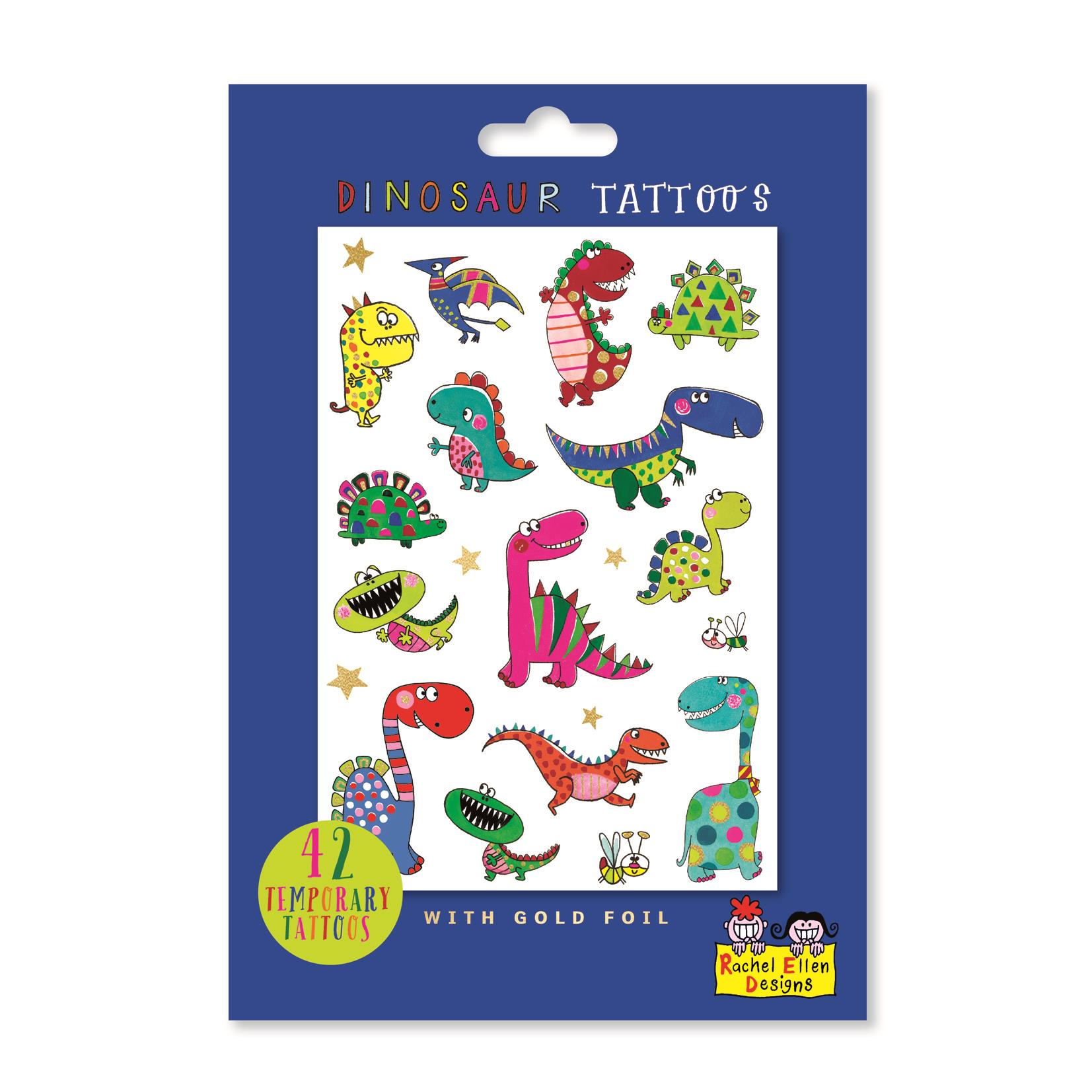 RACHEL ELLEN Geçici Dövme / Dinosaur