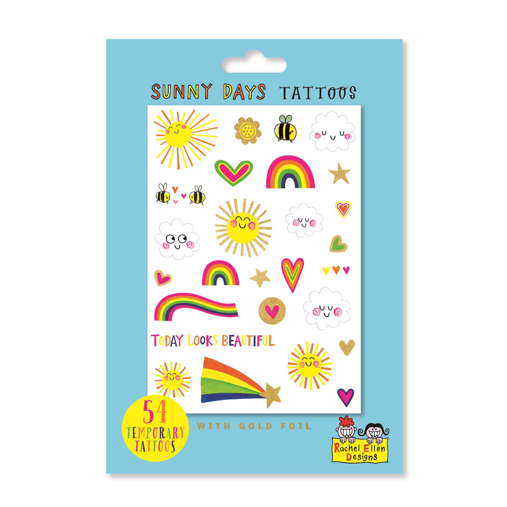 RACHEL ELLEN Geçici Dövme / Sunny Days