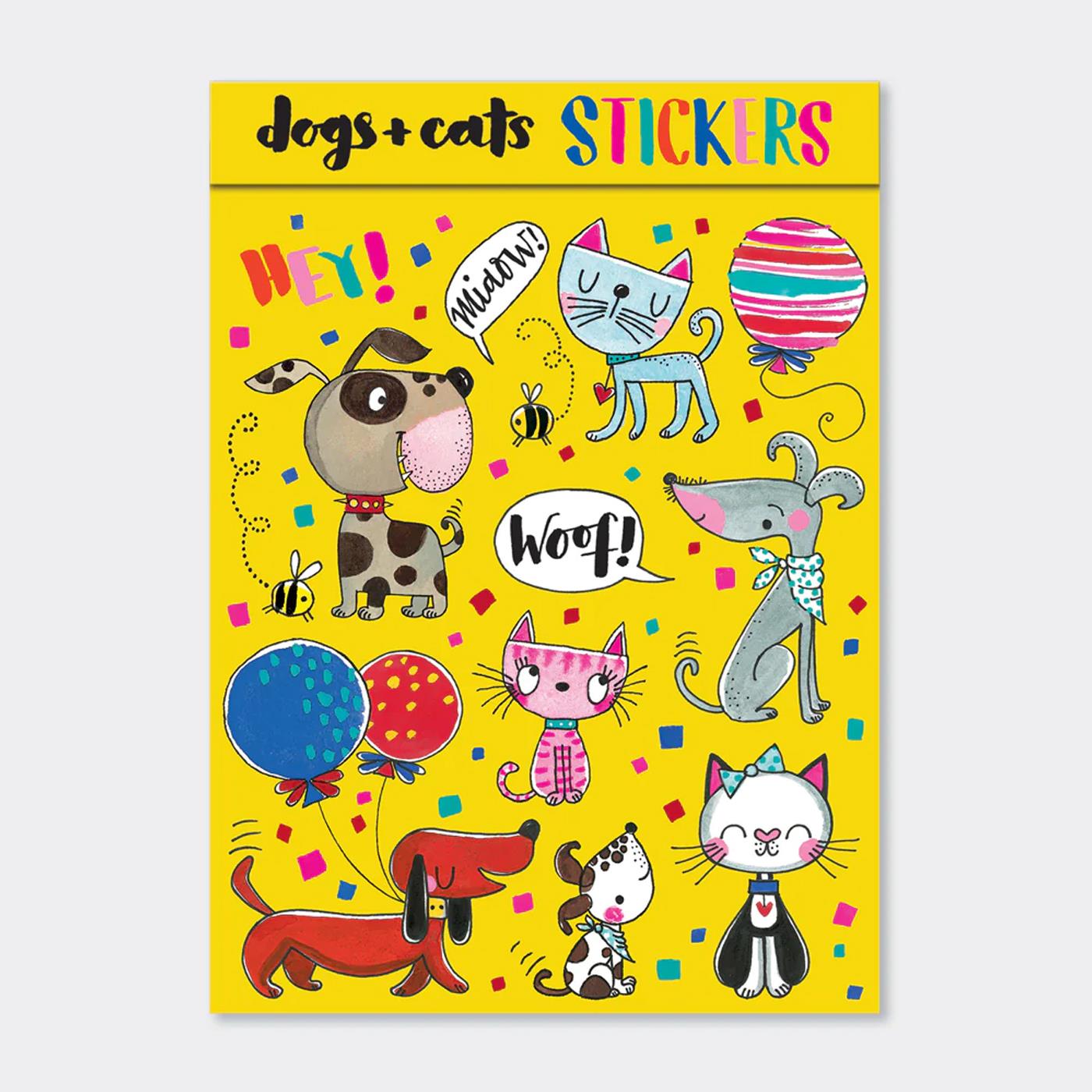 RACHEL ELLEN Sticker Seti /Cats & Dogs