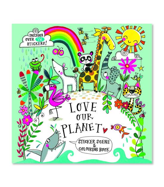 RACHEL ELLEN Sticker Seti / Love Our Planet