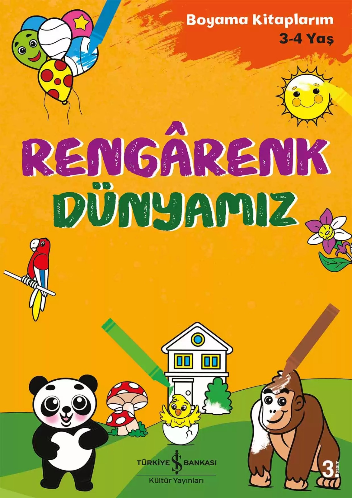 RENGARENK DÜNYAMIZ - BOYAMA KİTAPLARIM