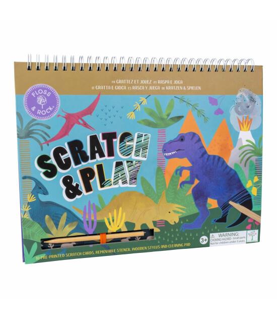 Scratch And Play Aktivite Kitabı / Dıno